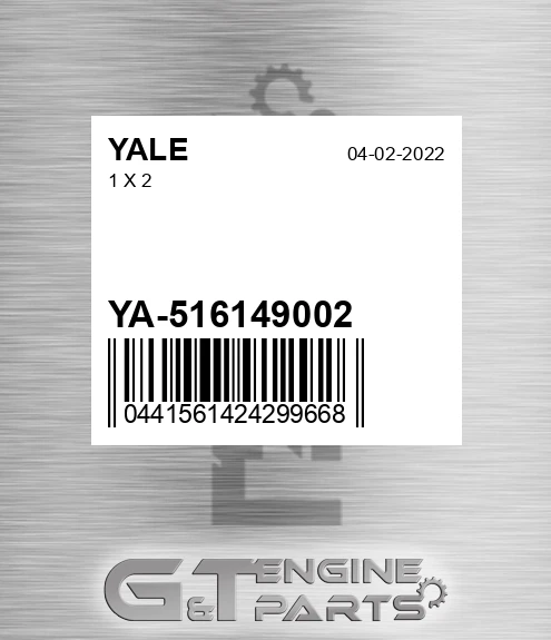 YA-516149002 1 X 2
