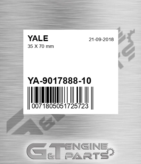 YA-9017888-10 35 X 70 Mm