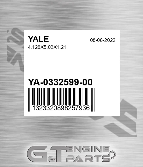 YA-0332599-00 4.126x5.02x1.21