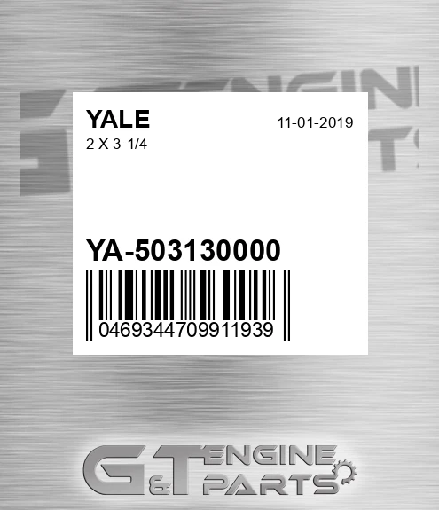 YA-503130000 2 X 3-1/4