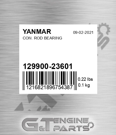 129900-23601 Con. Rod Bearing