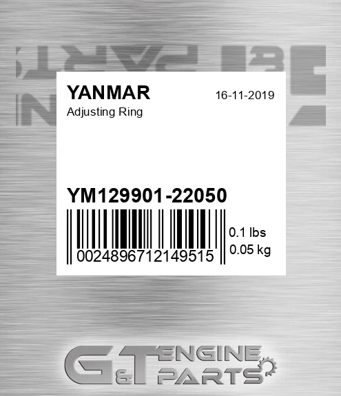 YM129901-22050 Adjusting Ring