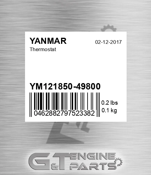 YM121850-49800 Thermostat