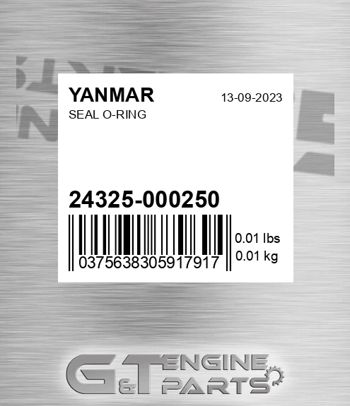 24325-000250 Seal O-ring