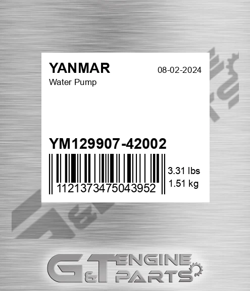 YM129907-42002 Water Pump