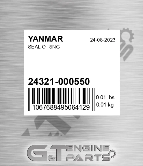 24321-000550 Seal O-ring