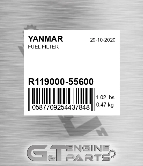R119000-55600 Fuel Filter