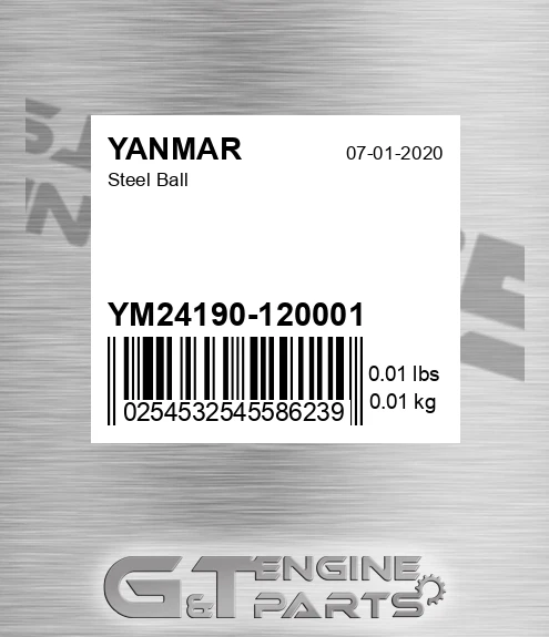 YM24190-120001 Steel Ball