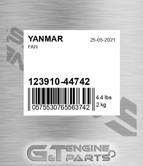 123910-44742 Fan