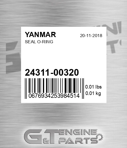 24311-00320 Seal O-ring