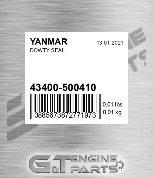 43400-500410 Dowty Seal
