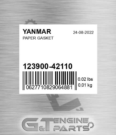 123900-42110 Paper Gasket