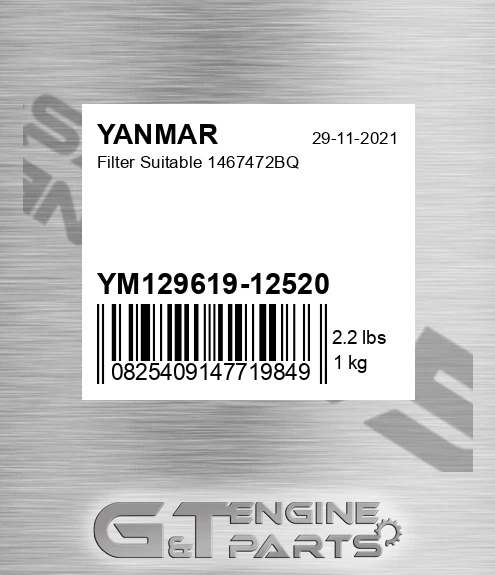 YM129619-12520 YANMAR Filter Suitable 1467472bq