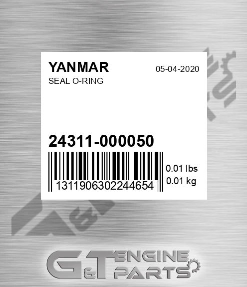 24311-000050 Seal O-ring