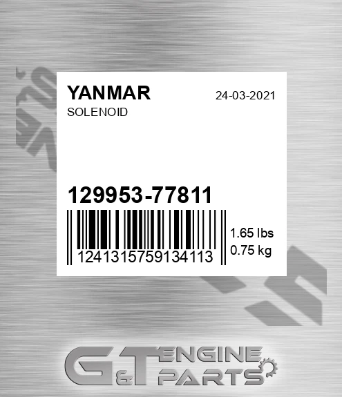 129953-77811 Solenoid