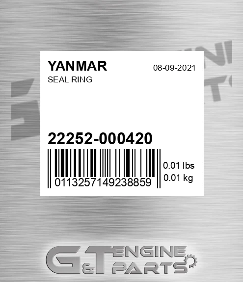 22252-000420 Seal Ring