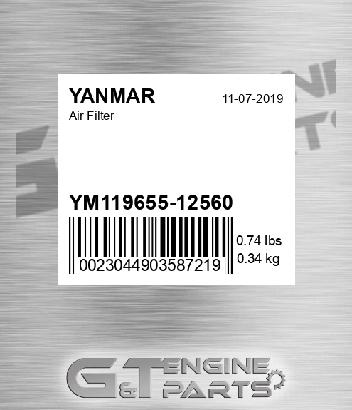YM119655-12560 Air Filter