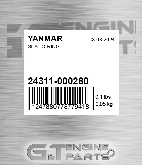 24311-000280 Seal O-ring