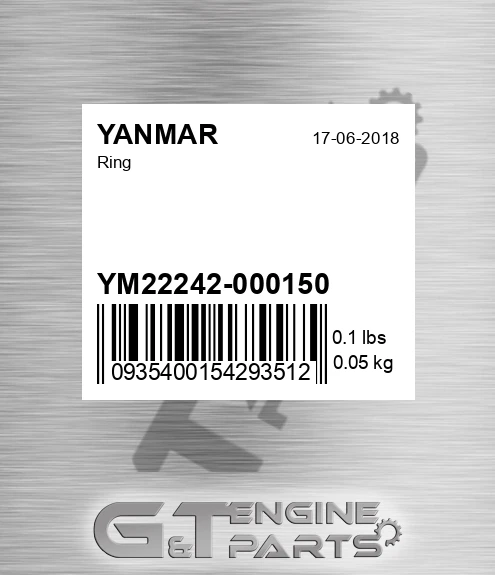 YM22242-000150 Ring
