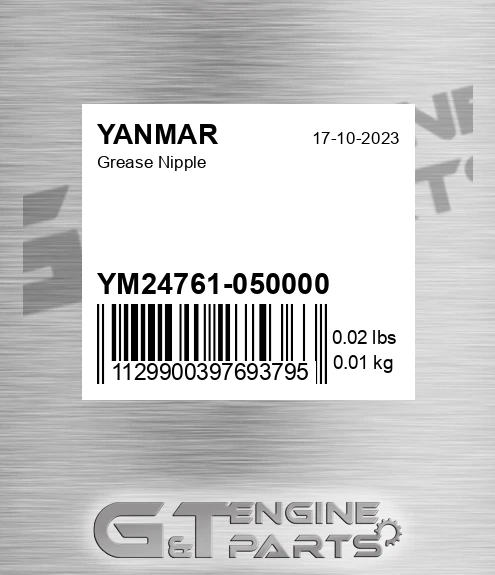 YM24761-050000 Grease Nipple