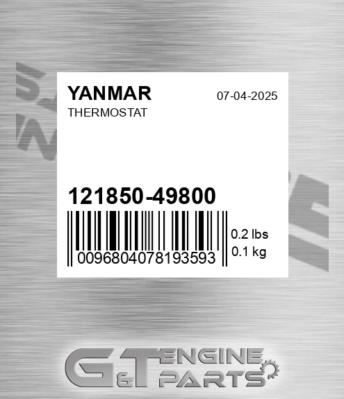 121850-49800 Thermostat
