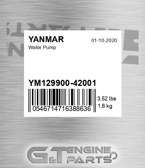 YM129900-42001 Water Pump