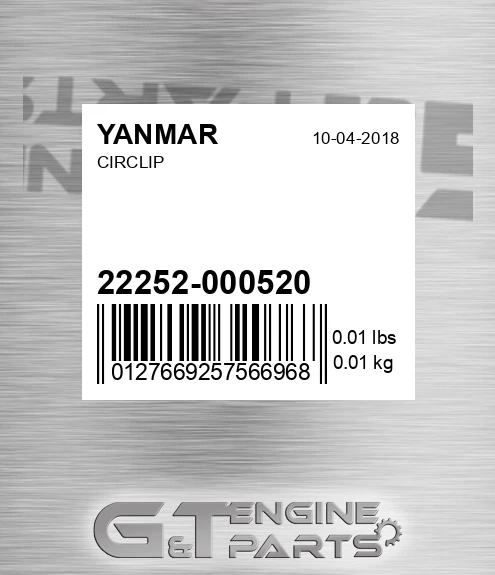 22252-000520 Circlip