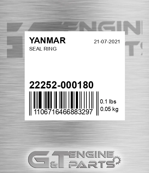 22252-000180 Seal Ring