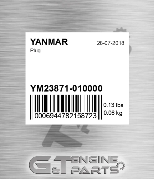 YM23871-010000 Plug
