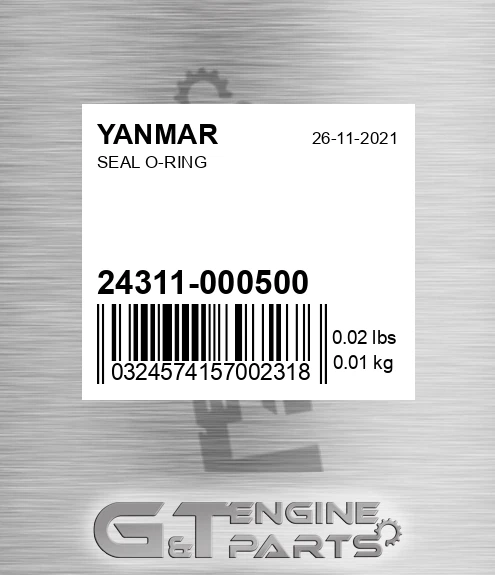 24311-000500 Seal O-ring