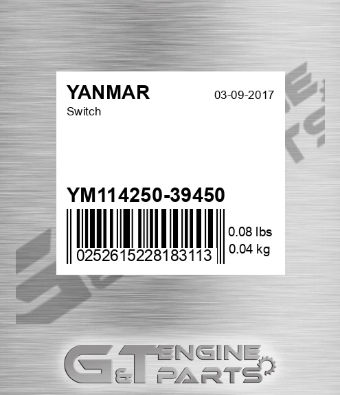 YM114250-39450 Switch