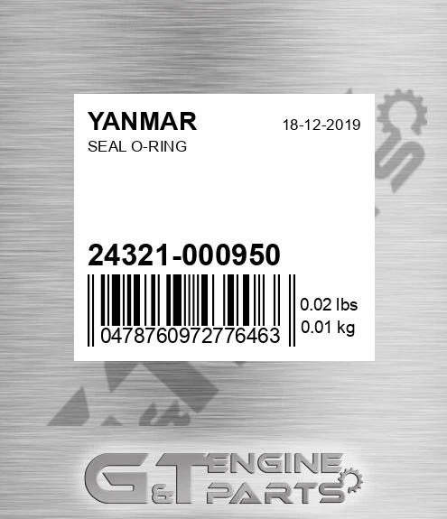 24321-000950 Seal O-ring