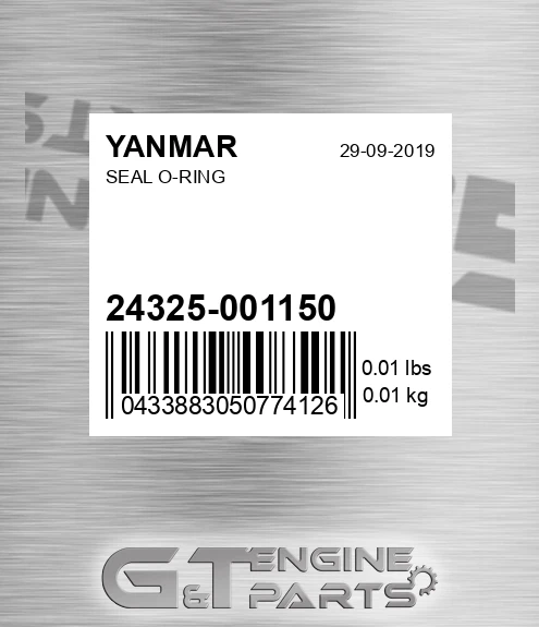 24325-001150 Seal O-ring