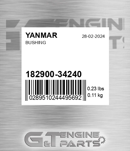 182900-34240 Bushing