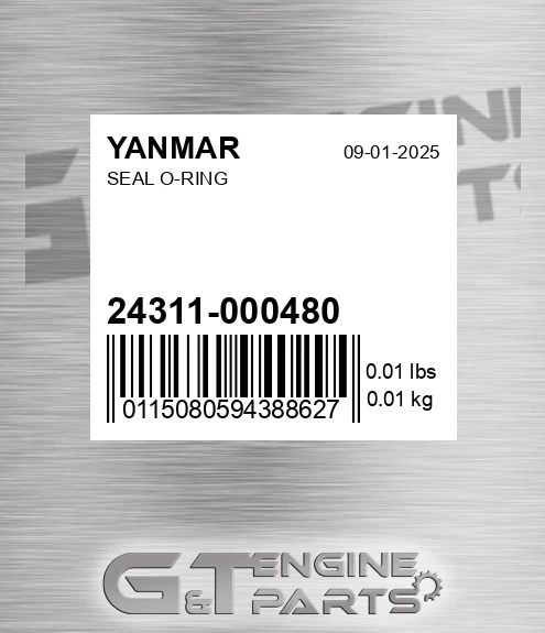 24311-000480 Seal O-ring
