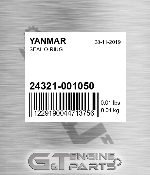 24321-001050 Seal O-ring