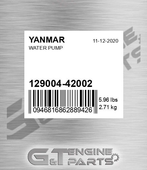 129004-42002 Water Pump