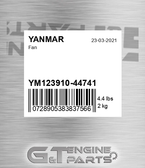 YM123910-44741 Fan