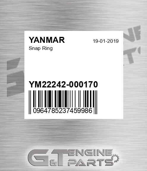 YM22242-000170 Snap Ring