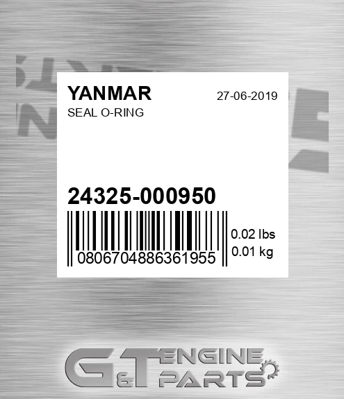 24325-000950 Seal O-ring