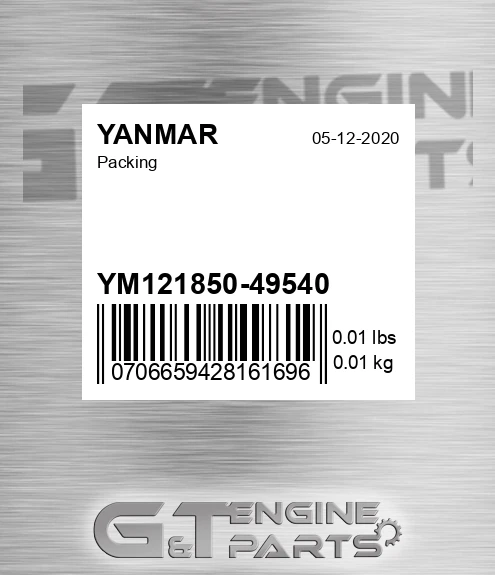 YM121850-49540 Packing