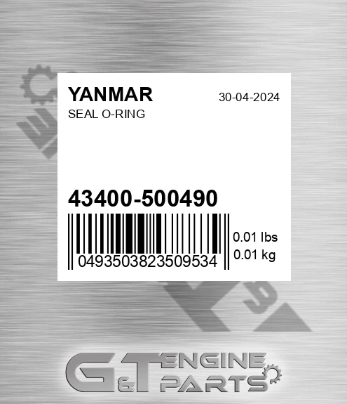 43400-500490 Seal O-ring