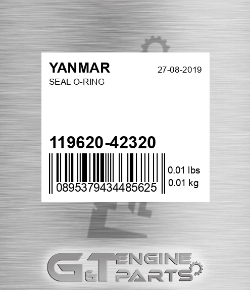 119620-42320 Seal O-ring